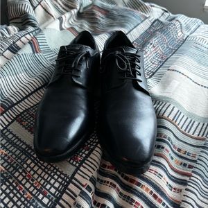 Black Cole haan zero grand dress shoe